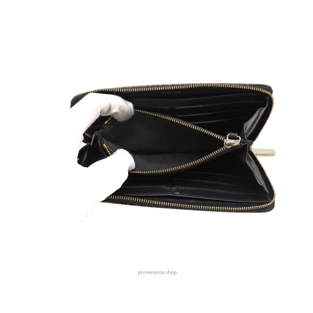 🔴 Celine Multifunction Zip Wallet - Black/Python - Picture 8 of 8